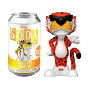 Cheetos Chester Vinyl Soda in a Collector Can