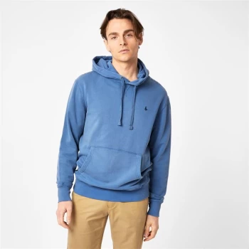 Jack Wills Woodward Pheasant Logo Hoodie - Deep Blue GD