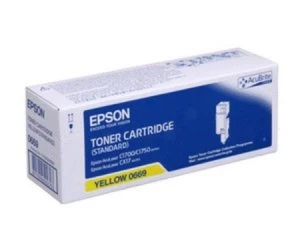 Epson S050669 Yellow Laser Toner Ink Cartridge