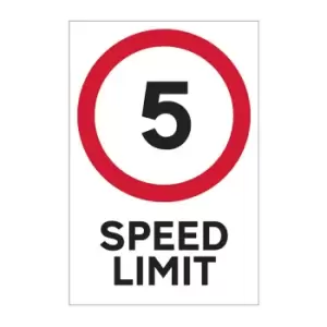 5MPH Speed Limit - FMX (400 x 600mm)