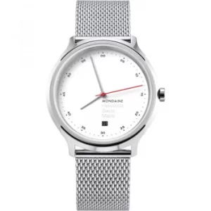 Unisex Mondaine Helvetica Regular Spiekermann Edition Watch