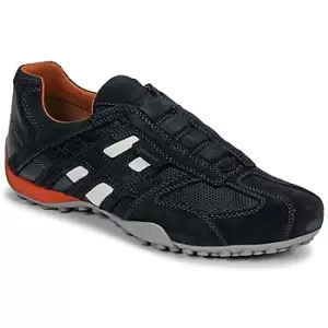 Geox UOMO SNAKE mens Shoes Trainers in Black,8,9,10,10.5,11