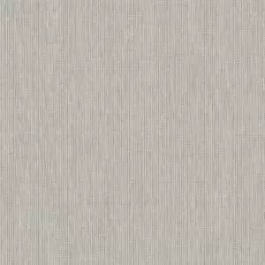 Holden Decor Linen Texture Grey Wallpaper - 10.05m x 53cm