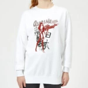 Marvel Knights Elektra Assassin Womens Sweatshirt - White - XL