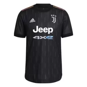 adidas Juventus Authentic Away Shirt 21/22 - Black