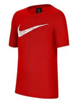 Nike Older Boys Core Performance Top - Red