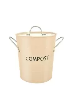 Buttercream Compost Pail