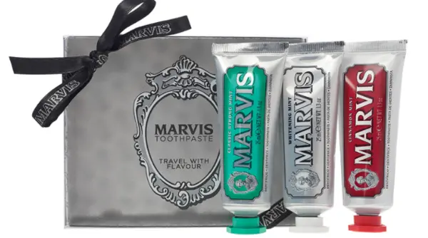 Marvis 3 Flavour Travel Toothpaste Trio Set 25ml