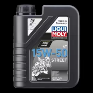 LIQUI MOLY Engine oil 15W-50, Capacity: 1l 2555