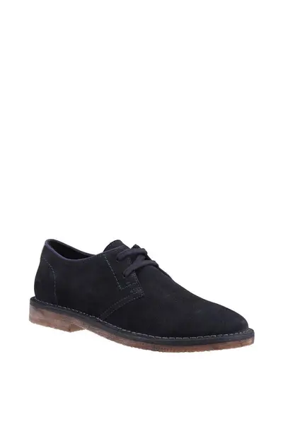 Hush Puppies 'Scout' Suede Lace Shoes Navy