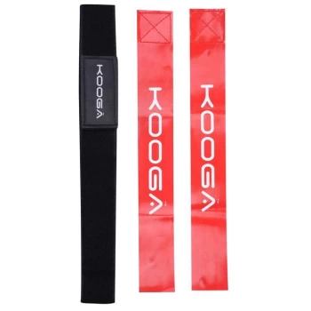 KooGa Tag Rugby Belt - Black/Red