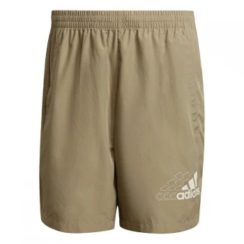 adidas Essentials Logo Woven Shorts Mens - Orbit Green