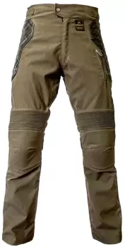 Helstons Tokyo Motorcycle Textile Pants, green-brown, Size 28, green-brown, Size 28