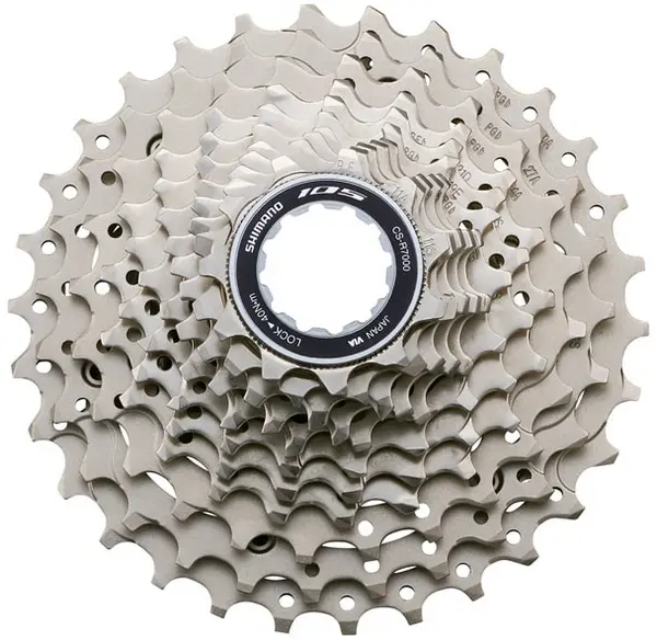 Shimano 105 CS-R7000 11-speed Cassette 12 - 25 TEETH Silver