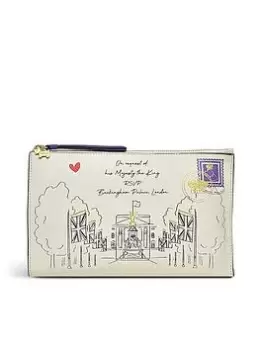 Radley The Coronation - Invitation Wristlet - Chalk