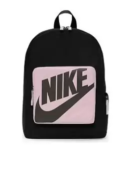 Nike Older Girls Classic Backpack - Black/Pink