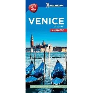 Venice - Michelin City Map 9206 Laminated City Plan Sheet map 2016