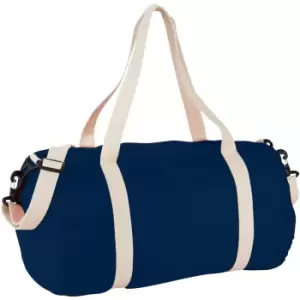 Bullet The Cotton Barrel Duffel (45 x 25 x 25cm) (Navy)