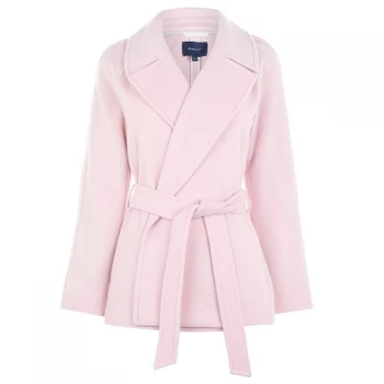 Gant Wool Wrap Jacket - Silver Pink