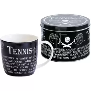 Arora Ultimate Gift for Man 8877 Tennis Mug in Tin