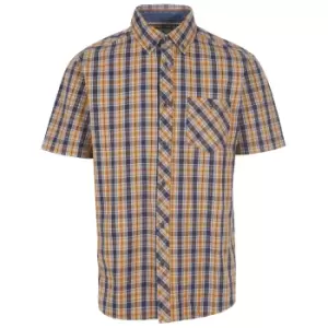 Trespass Mens Wackerton Shirt (M) (Ochre Yellow)