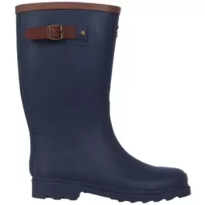 Gelert Fur Welly Boot Ladies - Blue