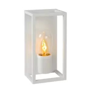 Carlyn Modern Wall Light Bathroom - 1xE14 - IP54 - White