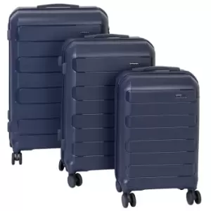 Linea Monza Hardcase Blue Suitcase