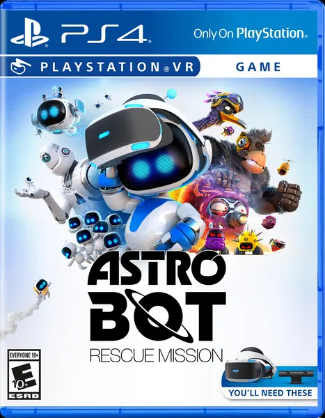 Astro Bot Rescue Mission PSVR PS4 Game