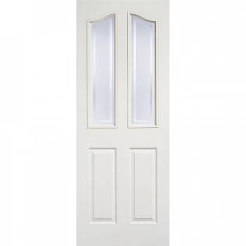 LPD Mayfair White Primed 2 Light Glazed Internal Door - 1981mm x 686mm (78 inch x 27 inch)