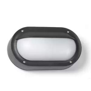 Basic LED Outdoor Wall Light Urban Grey IP65