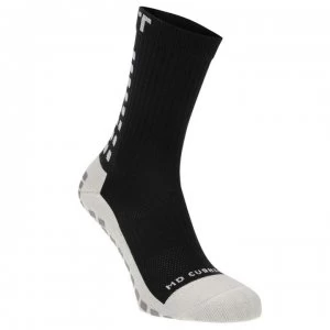 Trusox Mid Calf Cushion Crew Socks Junior - Black