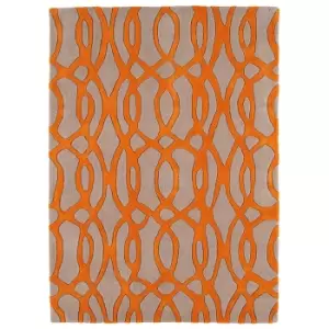 Asiatic Matrix Rug, 160 x 230cm - Orange