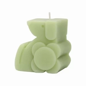 Orla Kiely Dog Moulded Candle