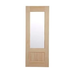 2 Panel Clear pine Internal Door H1981mm W762mm