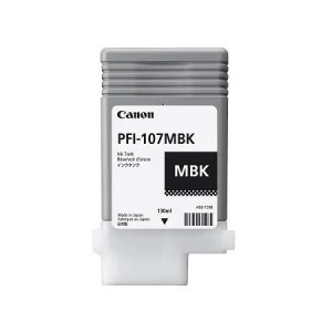 Canon PFI107 Matte Black Ink Cartridge