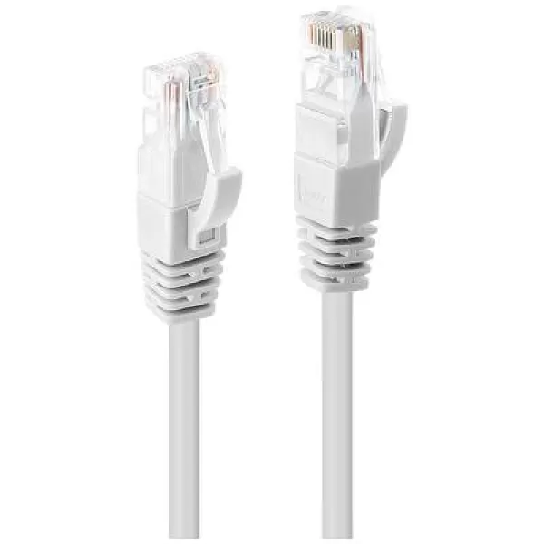 LINDY 48095 RJ45 Network cable, patch cable CAT 6 U/UTP 5m White