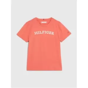 Tommy Hilfiger Monotype Tee S/S - Red