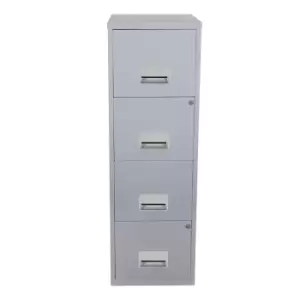 Pierre Henry A4 4 Drawer Maxi Filing Cabinet Grey