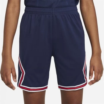 Nike Paris Saint Germain x Jordan Home Shorts 2021 2022 Junior - Navy