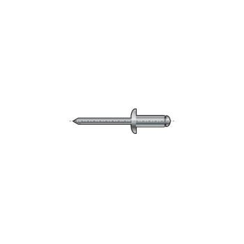 Qualfast - 3.2X5MM Aluminium Dome Head Rivet (Box 100)