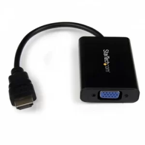 StarTech HDMI To VGA Video Adapter Converter Audio For PC Laptop Ultrabook