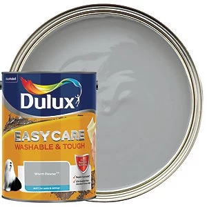 Dulux Easycare Washable & Tough Warm Pewter Matt Emulsion Paint 5L