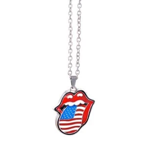 The Rolling Stones - USA tongue Necklace