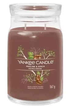 Yankee Candle Praline & Birch Scented Candle 567g