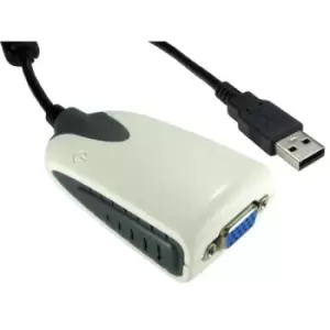 Cables Direct USB2-VGA3 USB graphics adapter 1680 x 1050 pixels Black White