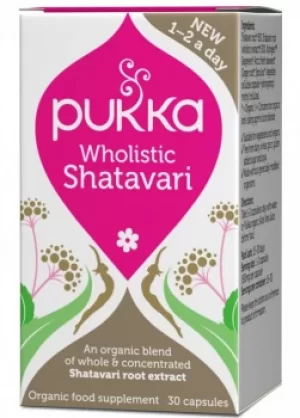 Pukka Herbs Wholistic Shatavari 30 capsule