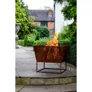 Ivyline Outdoor Norfolk Firebowl Rust Iron