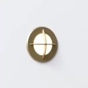 Arran LED Outdoor Coastal Wall Light Solid Brass IP65