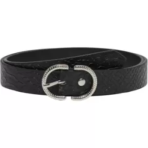 Only PU Black Belt Womens - Black